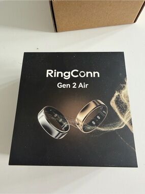 RingConn Gen 2 Air Smart Ring — Silver & Gold